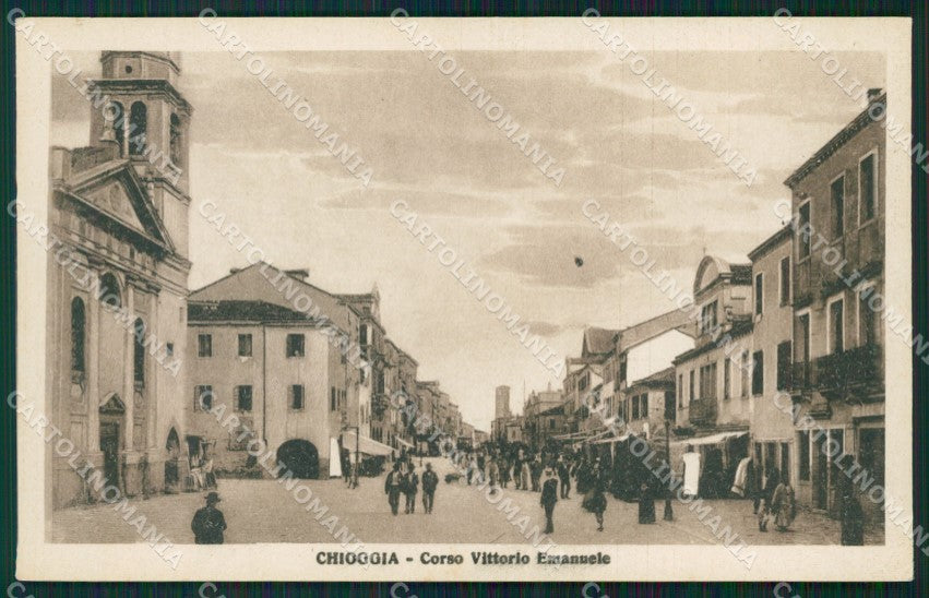 Venezia Chioggia cartolina QT3977 – fronte