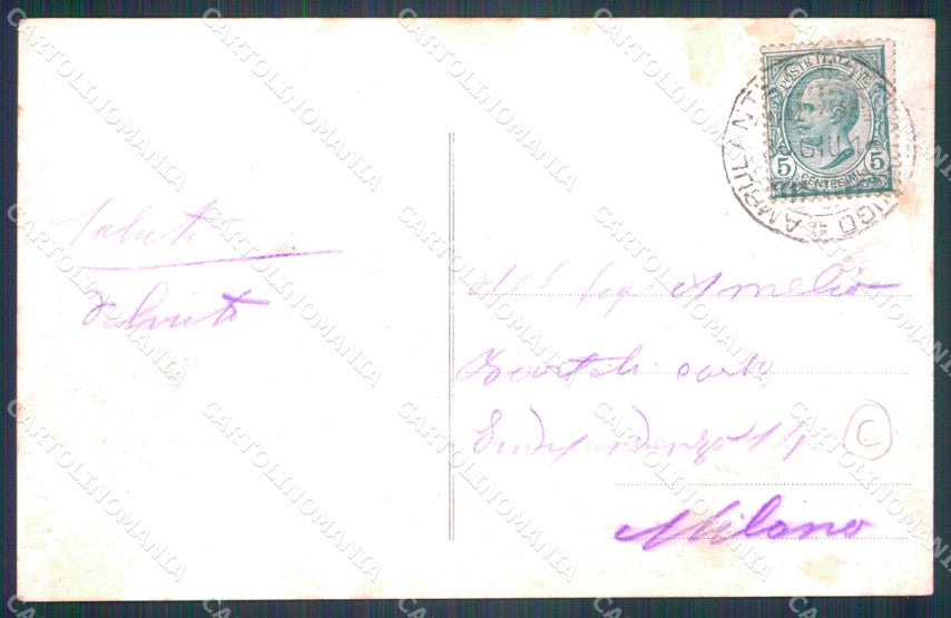 Venezia Chioggia Canale Lombardo Barche Alterocca 3967 cartolina QT3981 – retro