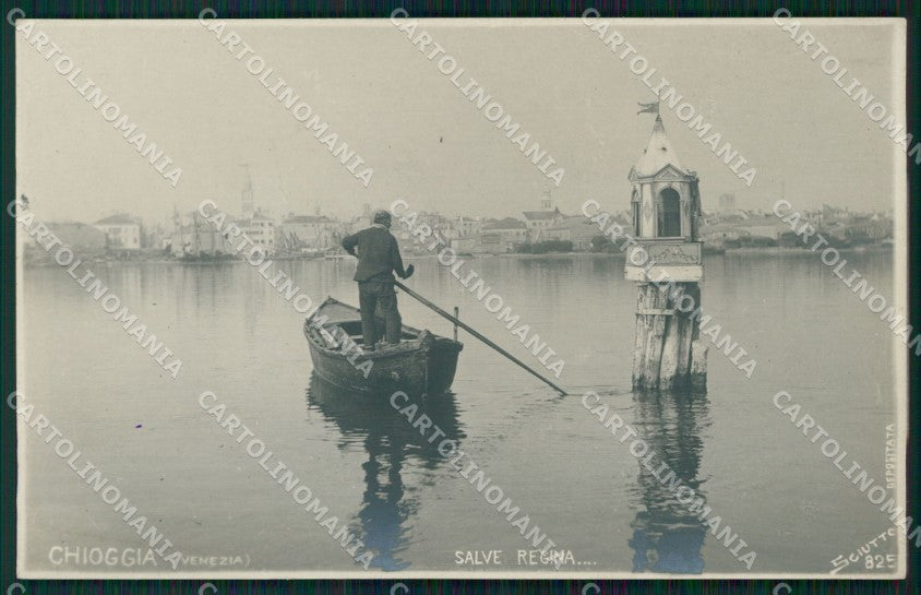 Venezia Chioggia Barca Sciutto 825 Foto cartolina QT3989 – fronte