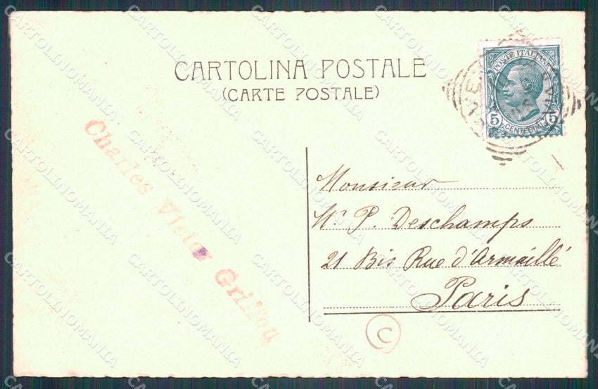 Venezia Chioggia Fondamenta Sagredo cartolina QT3994 – retro