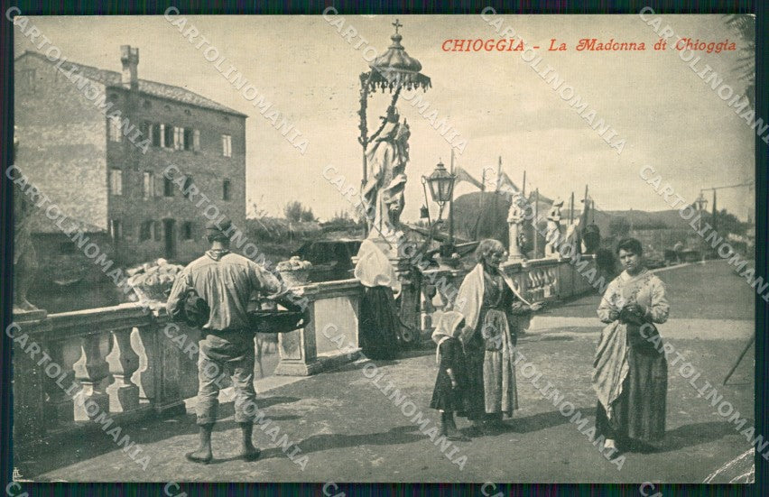 Venezia Chioggia Madonna di PIEGHINA cartolina QT3996 – fronte