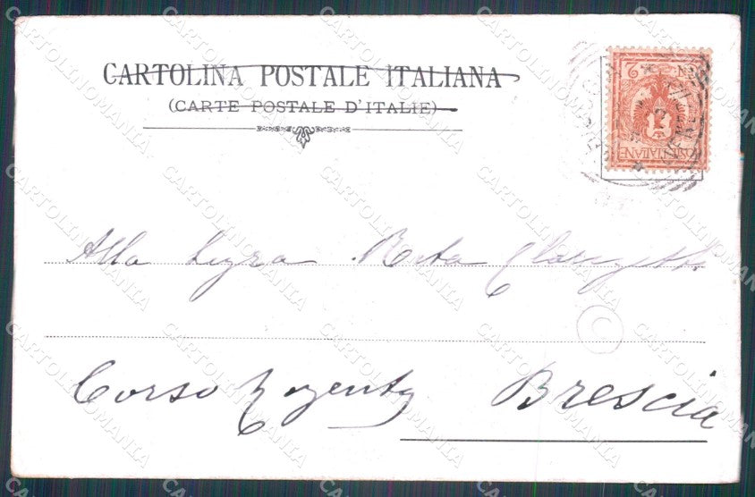 Venezia Chioggia Barca Bragozzo PIEGHINA cartolina QT4008 – retro