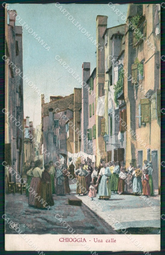 Venezia Chioggia Alterocca 4990 cartolina QT4010 – fronte