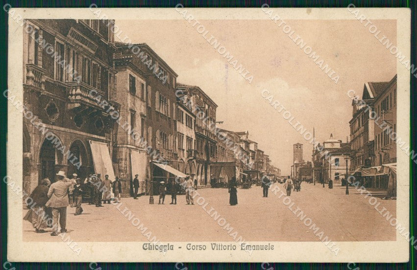 Venezia Chioggia cartolina QT4013 – fronte