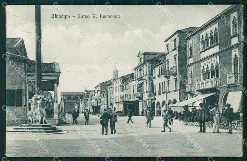Venezia Chioggia cartolina QT4015 – fronte