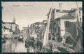 Venezia Chioggia Canale Vena Barche PIEGHINA cartolina QT4024 – fronte