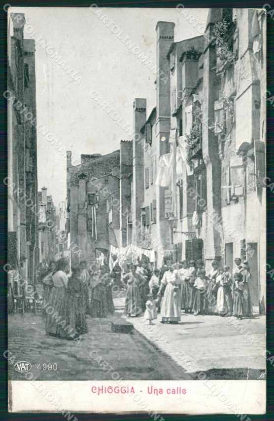 Venezia Chioggia Alterocca 4990 cartolina QT4033 – fronte