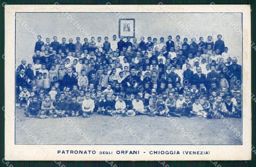 Venezia Chioggia Patronato degli Orfani Poli cartolina QT4046 – fronte