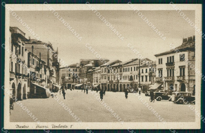 Venezia Mestre Auto cartolina QT4055 – fronte