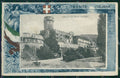 Trento Città Castello Buon Consiglio RIFILATA cartolina QT4130 – fronte