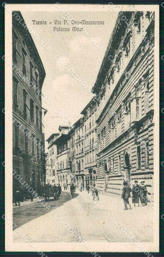 Trento Città Palazzo Maar cartolina QT4144 – fronte