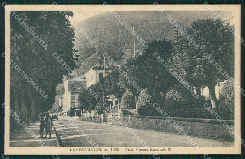 Trento Levico Bagni di cartolina QT4157 – fronte