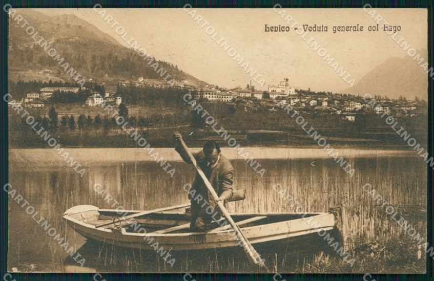 Trento Levico Lago di Barca cartolina QT4158 – fronte