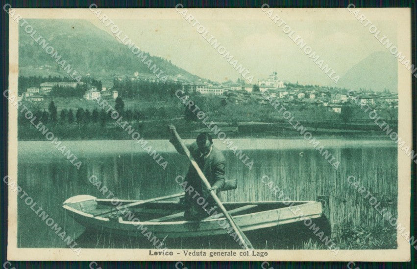 Trento Levico Lago di Barca cartolina QT4159 – fronte