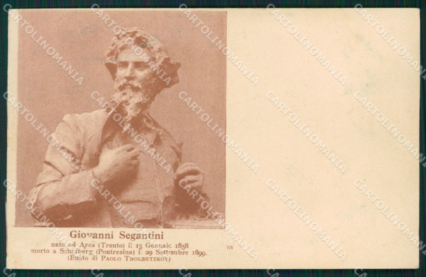 Trento Arco Segantini cartolina QT4177 – fronte