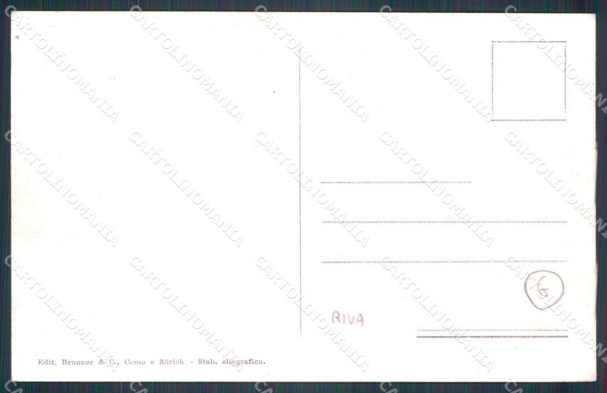 Trento Riva del Garda Lavandaie cartolina QT4206 – retro