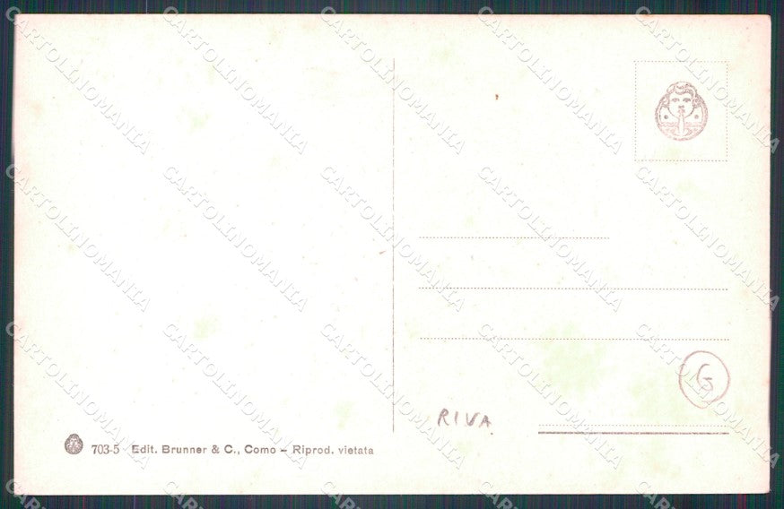 Trento Riva del Garda Lavandaie cartolina QT4207 – retro