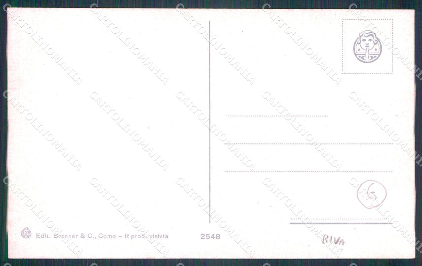 Trento Riva del Garda Lavandaie cartolina QT4209 – retro