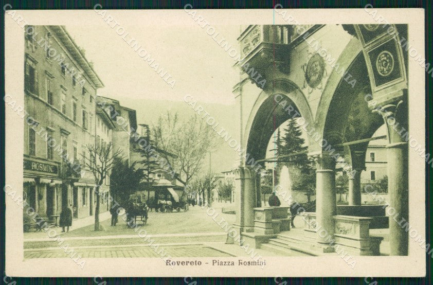 Trento Rovereto cartolina QT4225 – fronte