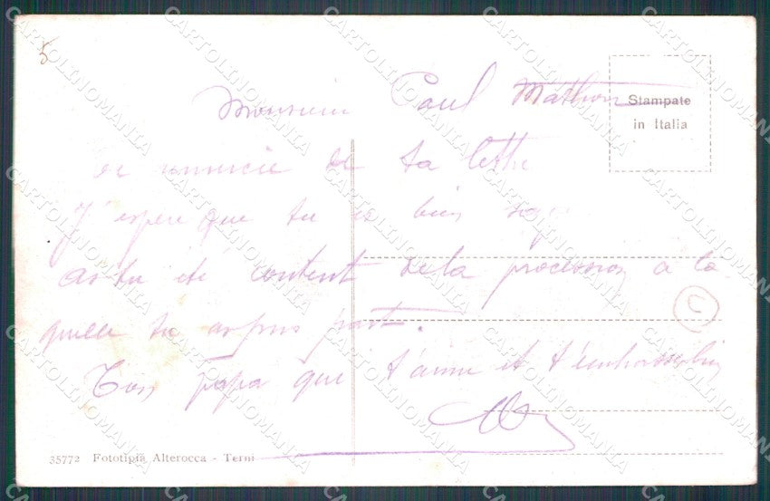 Trento Rovereto cartolina QT4231 – retro