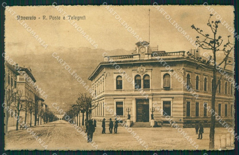 Trento Rovereto Poste cartolina QT4235 – fronte