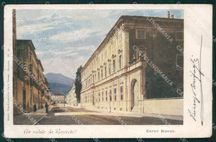Trento Rovereto cartolina QT4237 – fronte