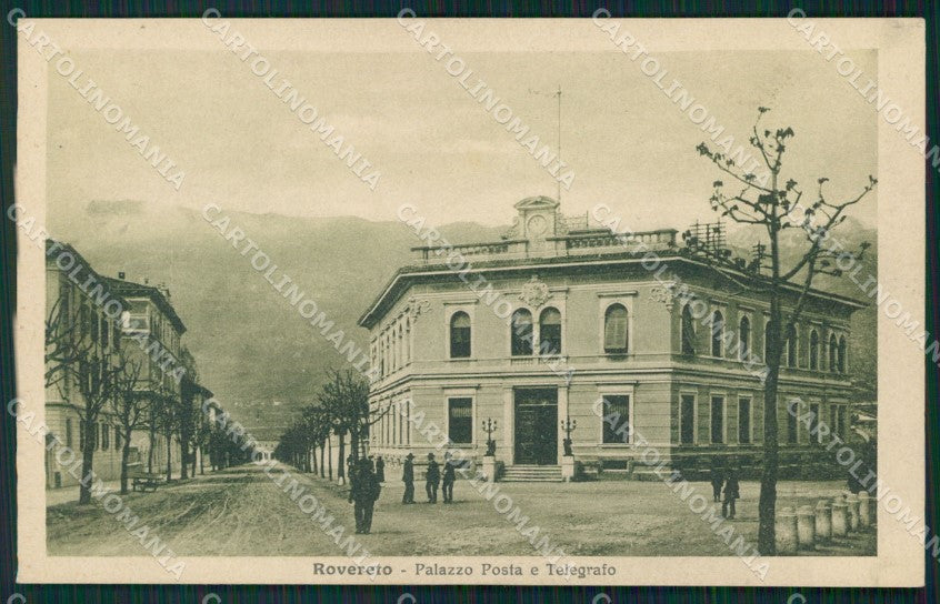 Trento Rovereto Poste cartolina QT4239 – fronte