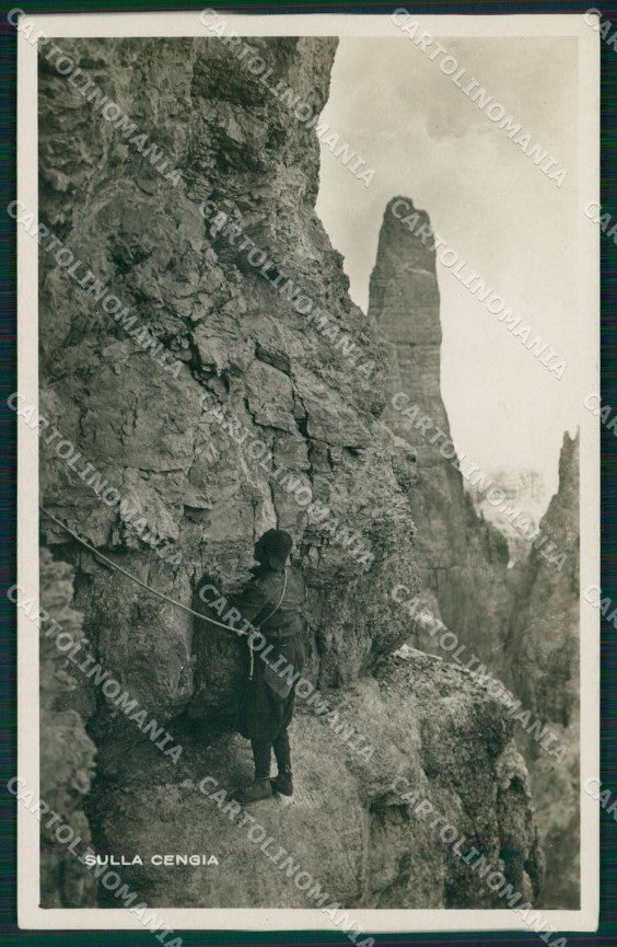 Trento Moena Alpinismo Foto cartolina QT4259 – fronte