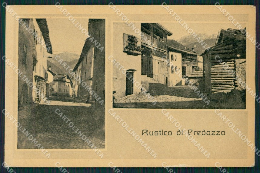 Trento Predazzo cartolina QT4272 – fronte