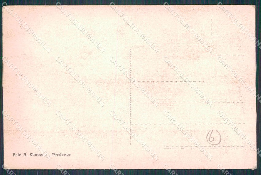 Trento Predazzo cartolina QT4272 – retro