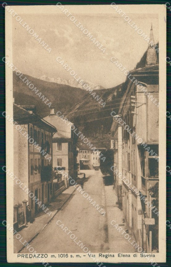 Trento Predazzo cartolina QT4273 – fronte