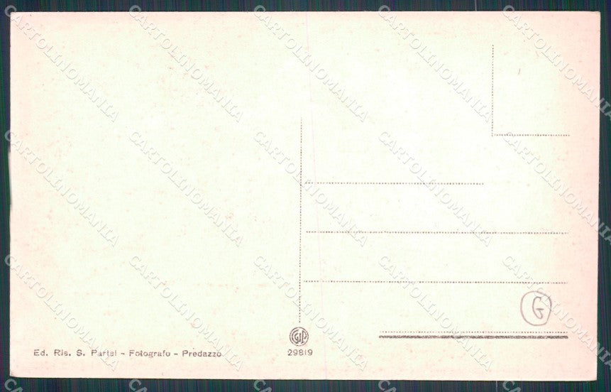 Trento Predazzo cartolina QT4273 – retro