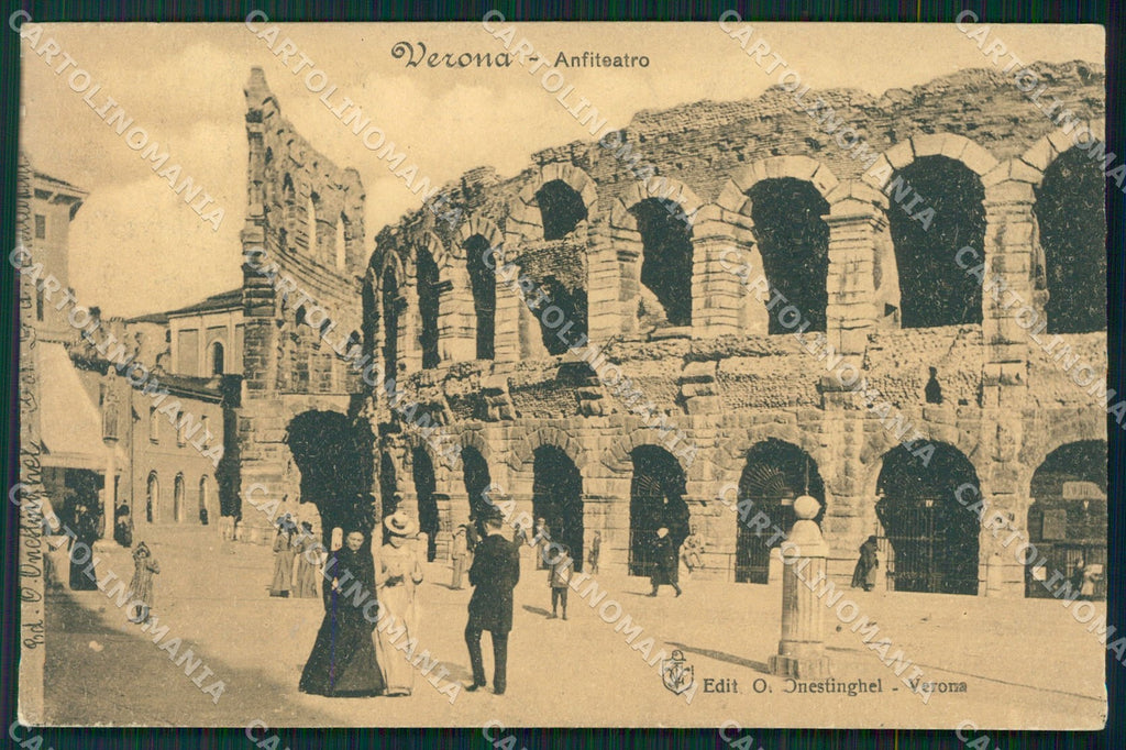 Verona Città Arena cartolina QT4292 – fronte