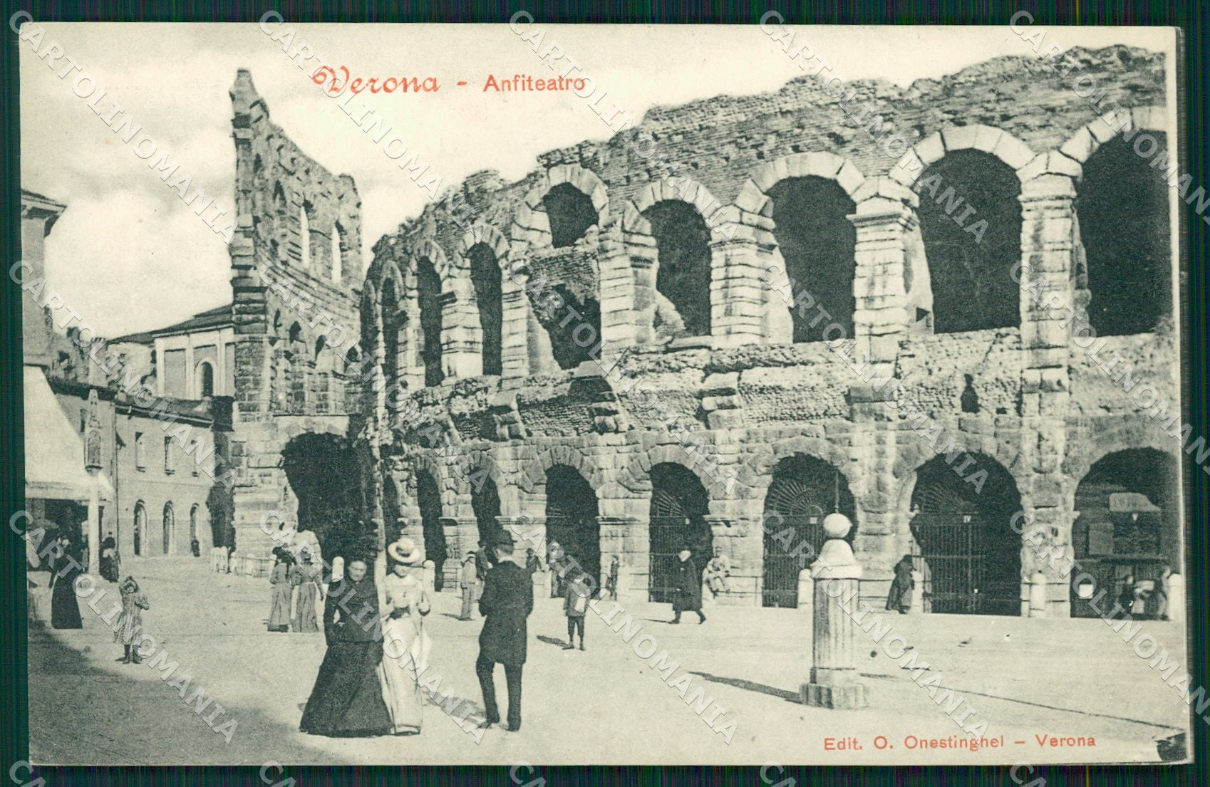 Verona Città Arena cartolina QT4307 – fronte