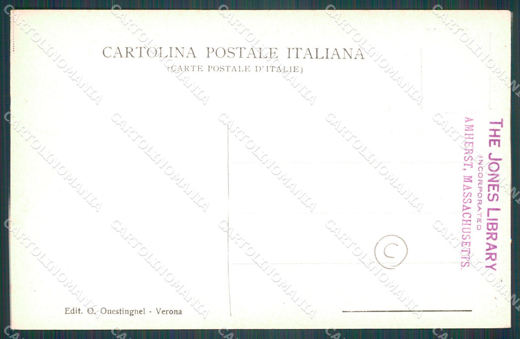 Verona Città Arena cartolina QT4309 – retro