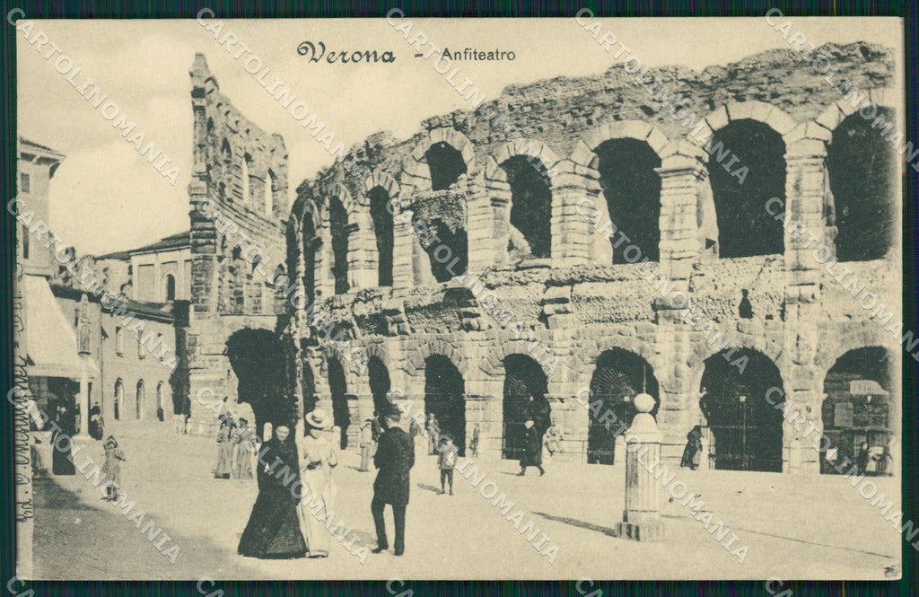 Verona Città Arena cartolina QT4310 – fronte