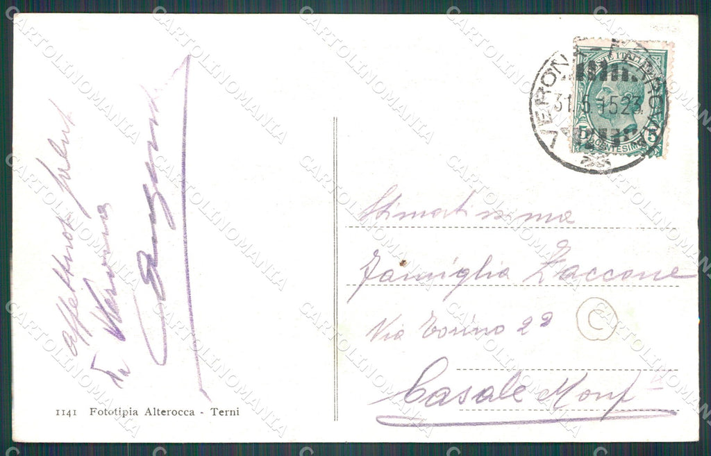 Verona Città cartolina QT4330 – retro