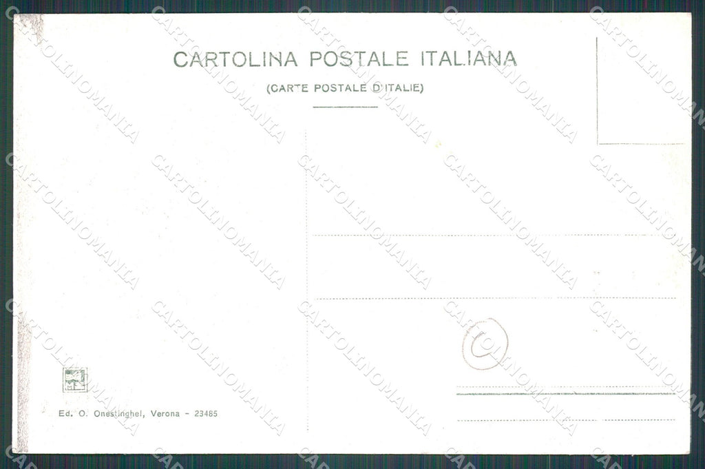 Verona Città Torre Lamberti cartolina QT4340 – retro