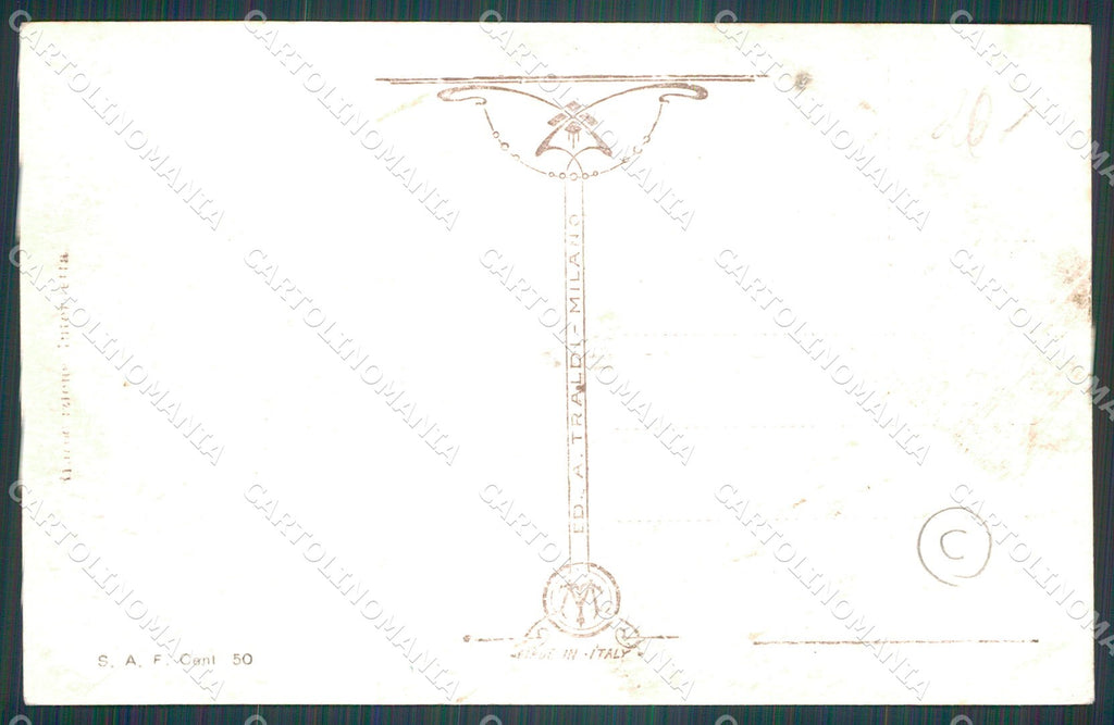 Verona Città Piazza Erbe Mercato FORO Foto cartolina QT4363 – retro