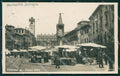 Verona Città Piazza Erbe Mercato cartolina QT4366 – fronte