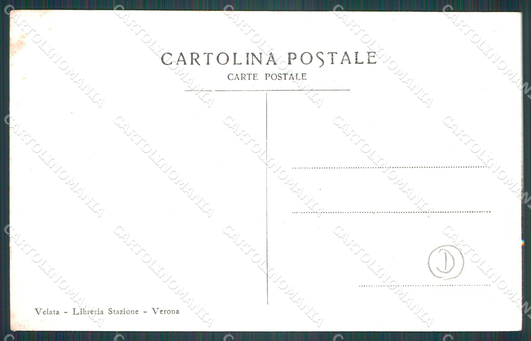 Verona Città Arco dei Massanti cartolina QT4390 – retro