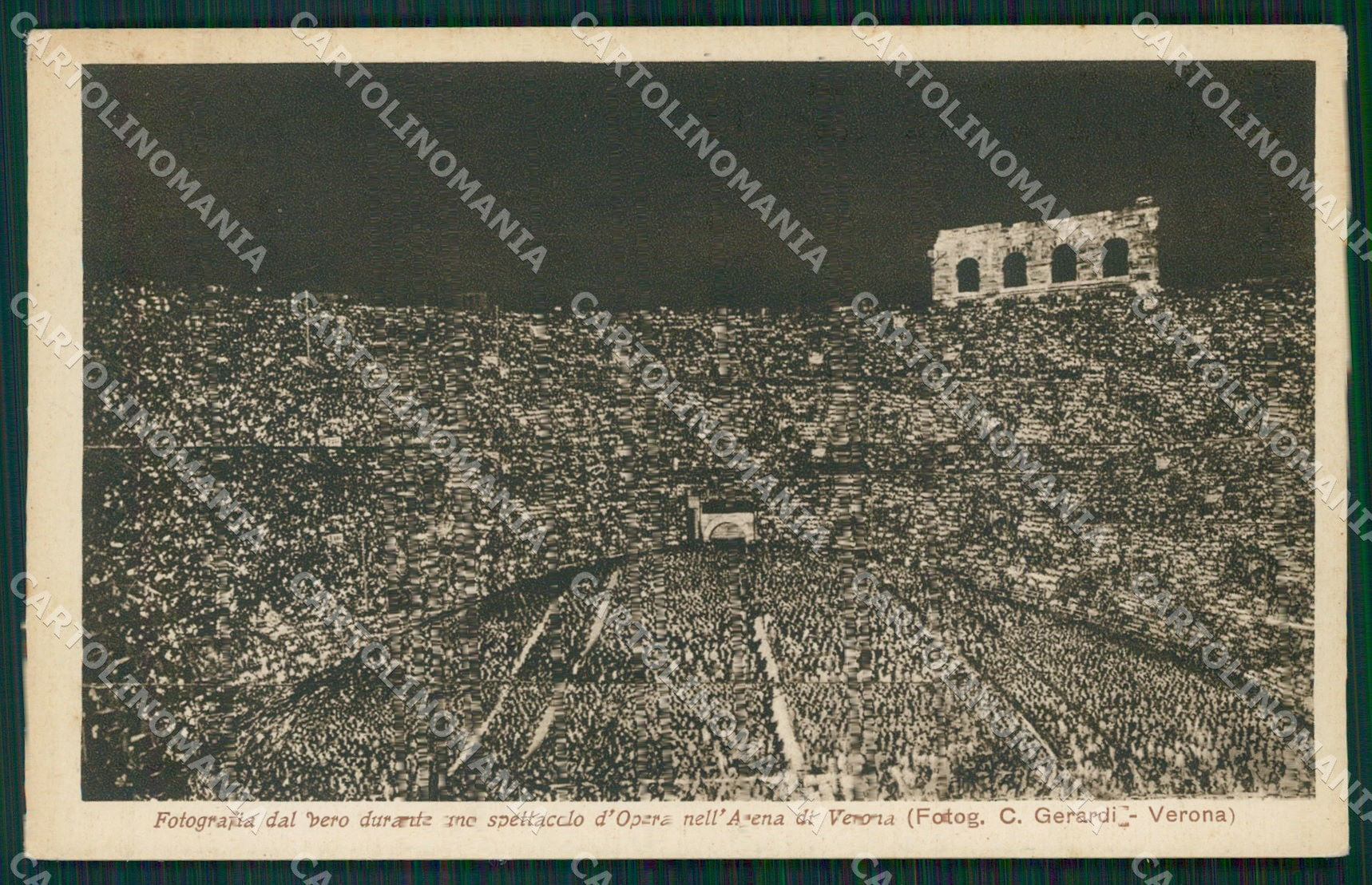 Verona Città Arena cartolina QT4402 – fronte