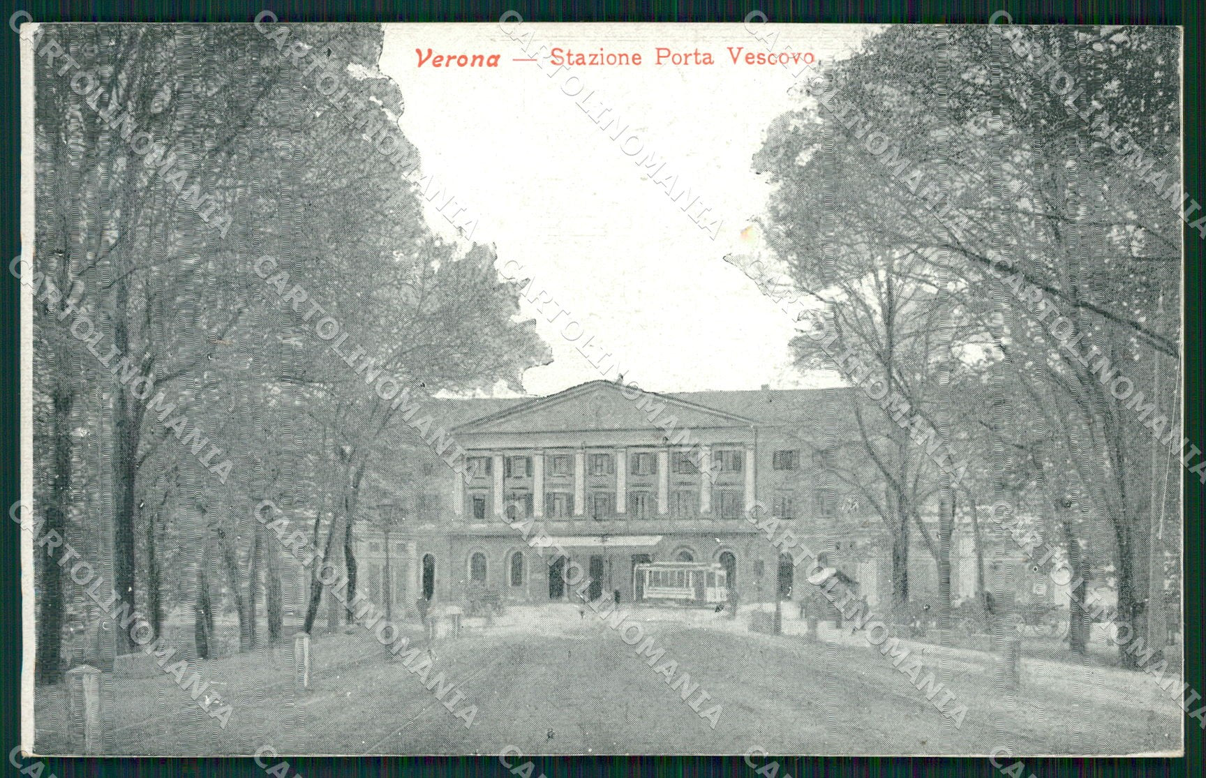 Verona Città Stazione cartolina QT4404 – fronte