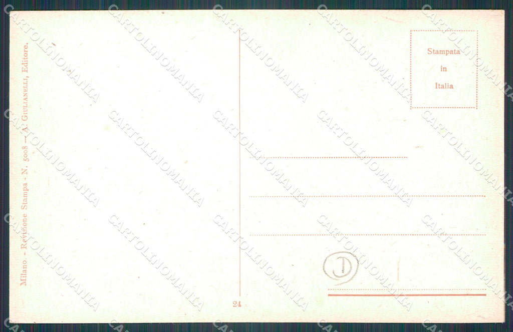 Verona Città Stazione cartolina QT4404 – retro