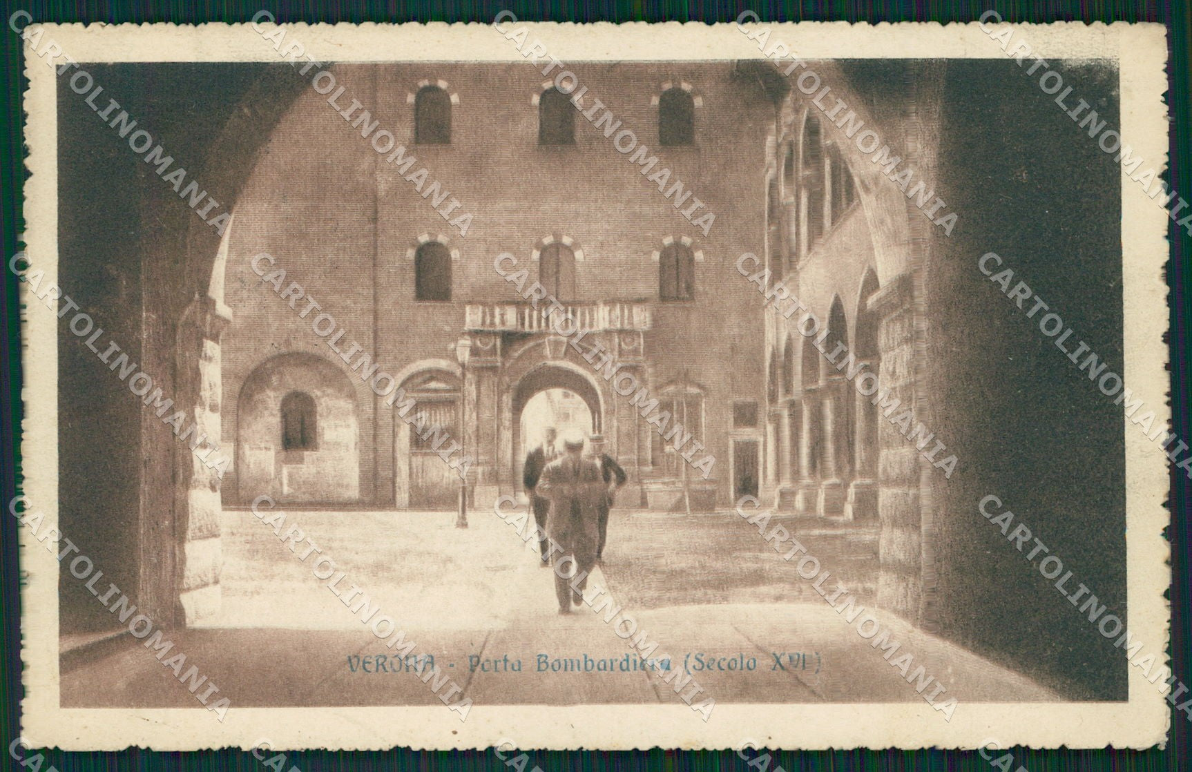 Verona Città Porta Bombardiera cartolina QT4411 – fronte