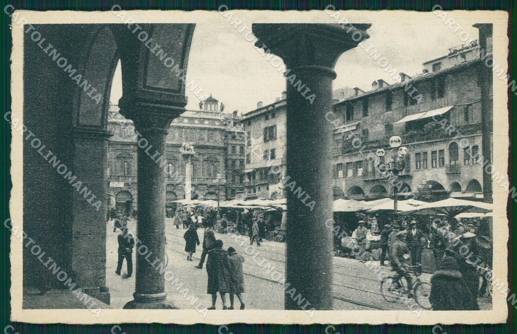 Verona Città Piazza Erbe Mercato cartolina QT4419 – fronte