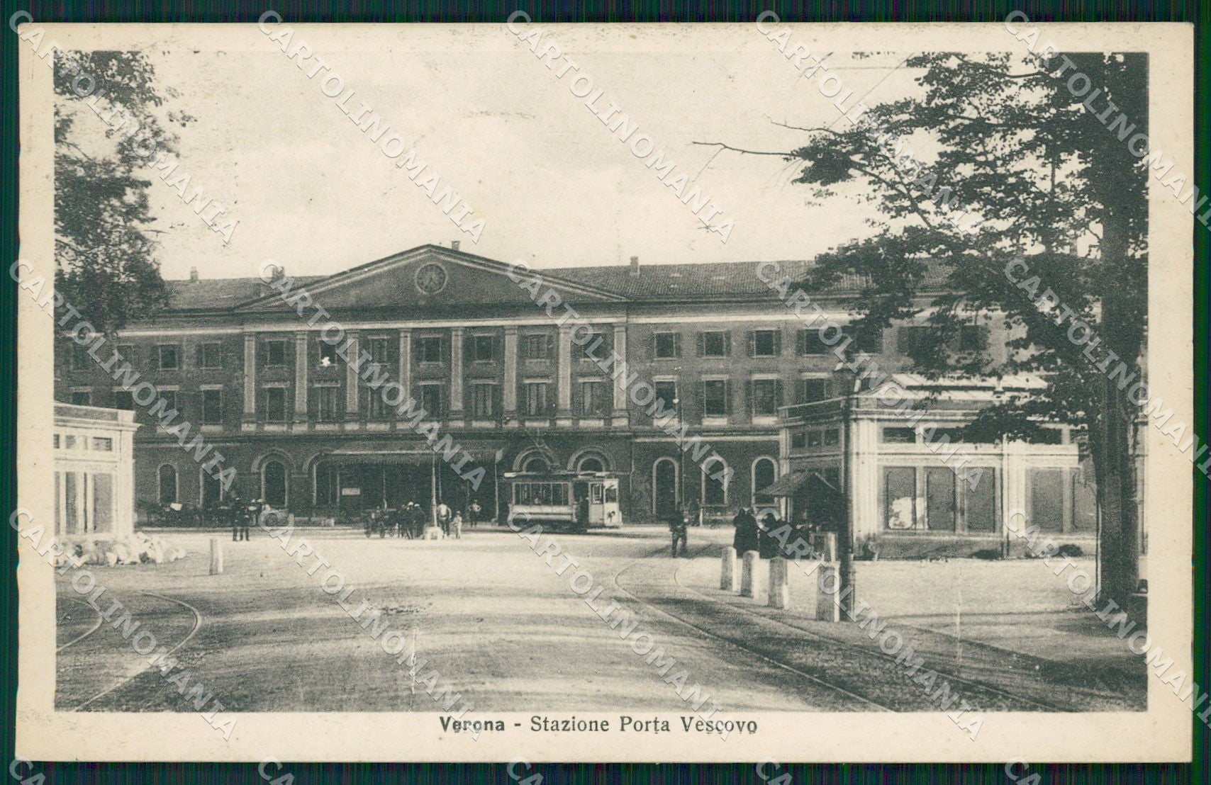 Verona Città Stazione cartolina QT4435 – fronte
