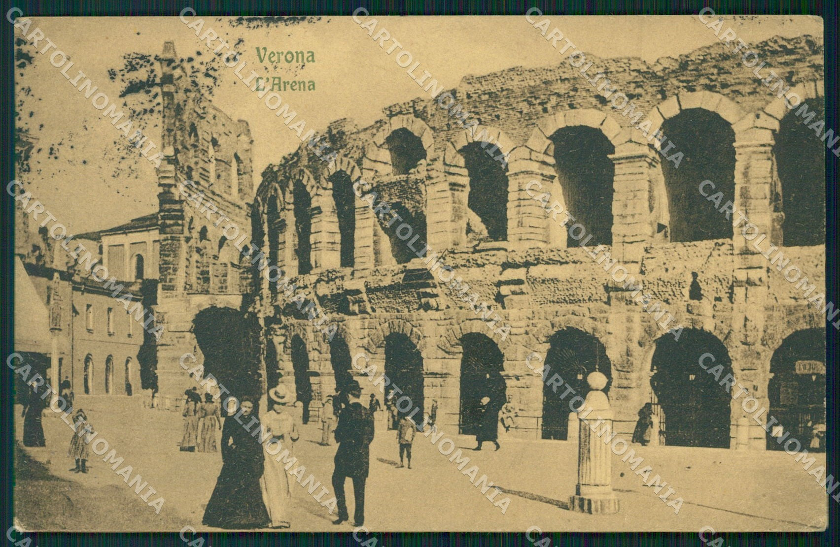 Verona Città Arena cartolina QT4436 – fronte