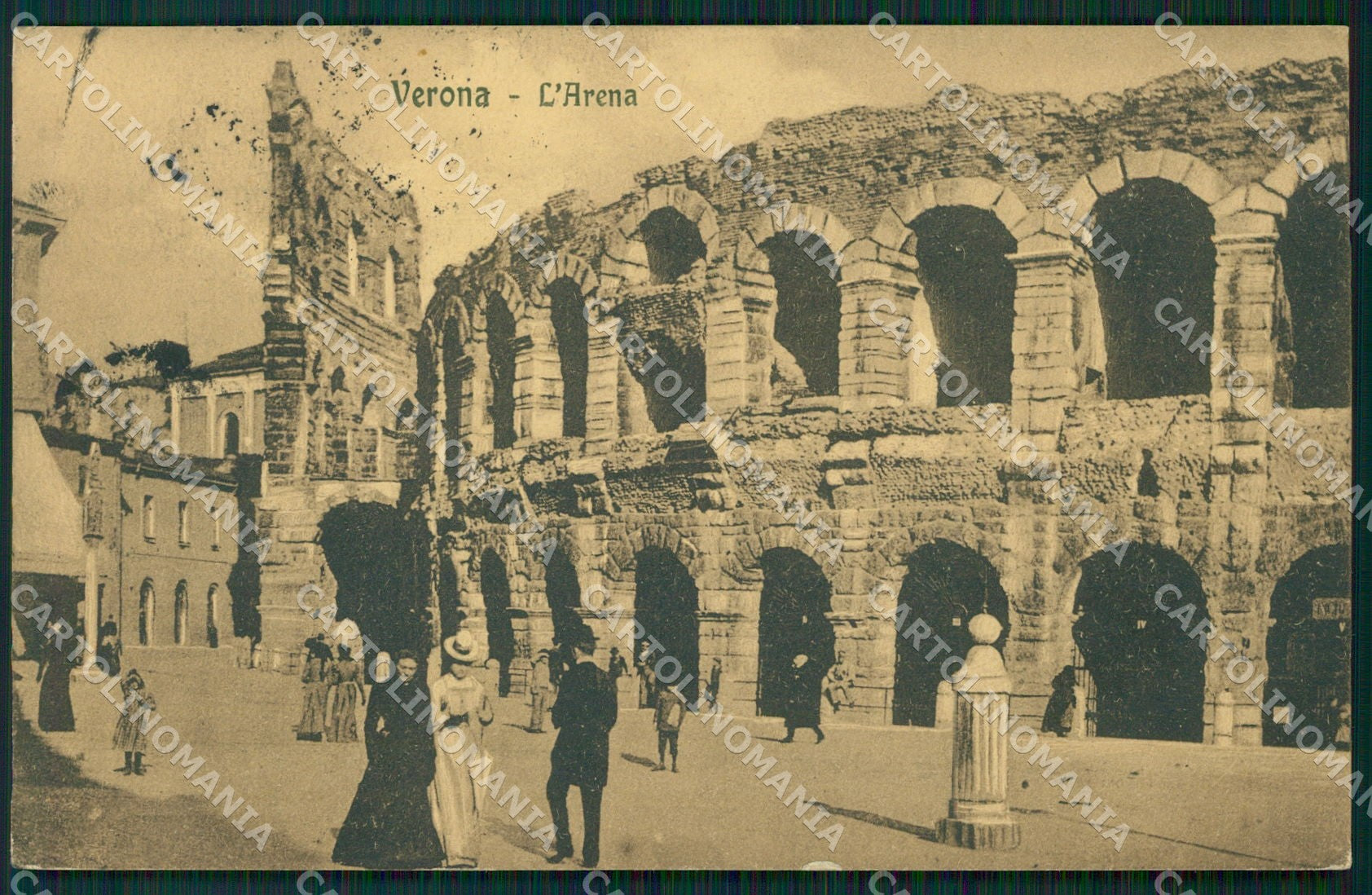 Verona Città Arena cartolina QT4437 – fronte