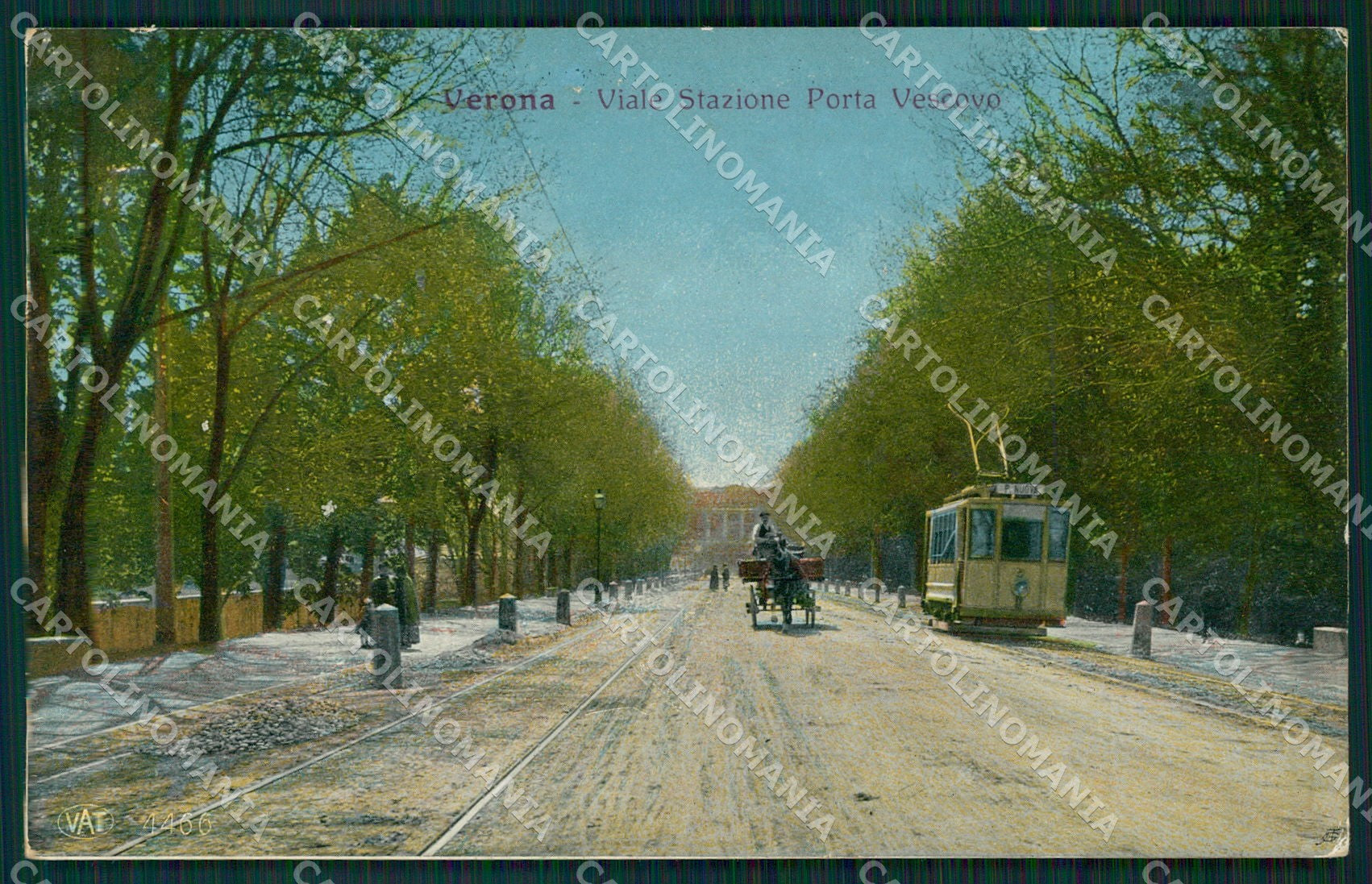 Verona Città Alterocca 4466 cartolina QT4446 – fronte